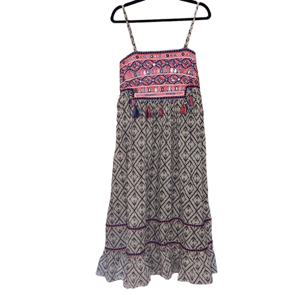 NWT Anthropologie RAGA Boho Embellished Maxi Dress - Picture 3 of 9